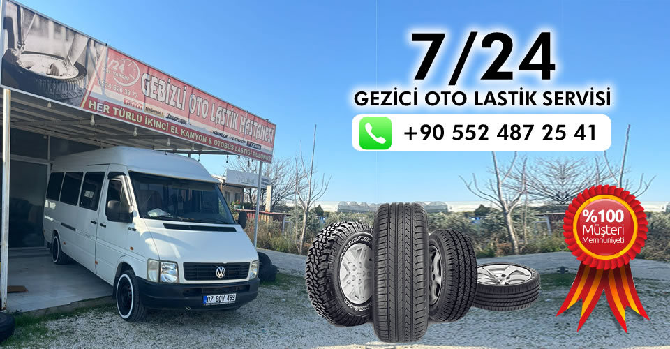 GEBİZLİ OTO LASTİK - Mobil Lastik Servisi Tel: +90 552 487 25 41